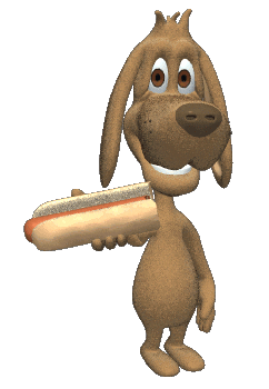 CACHORRO COMENDO CACHORRO QUENTE! (canibalismo)