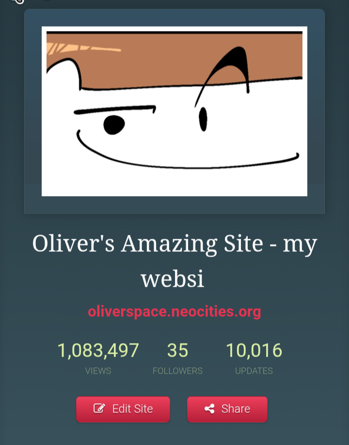 My Website hitting 1 milion views. or more.